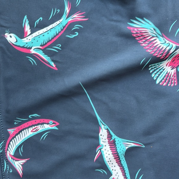 Men’s Roark Passage Mariner Navy Boardshorts Size 32 NWT - Picture 11 of 13